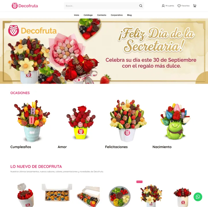 Tienda online de Decofruta