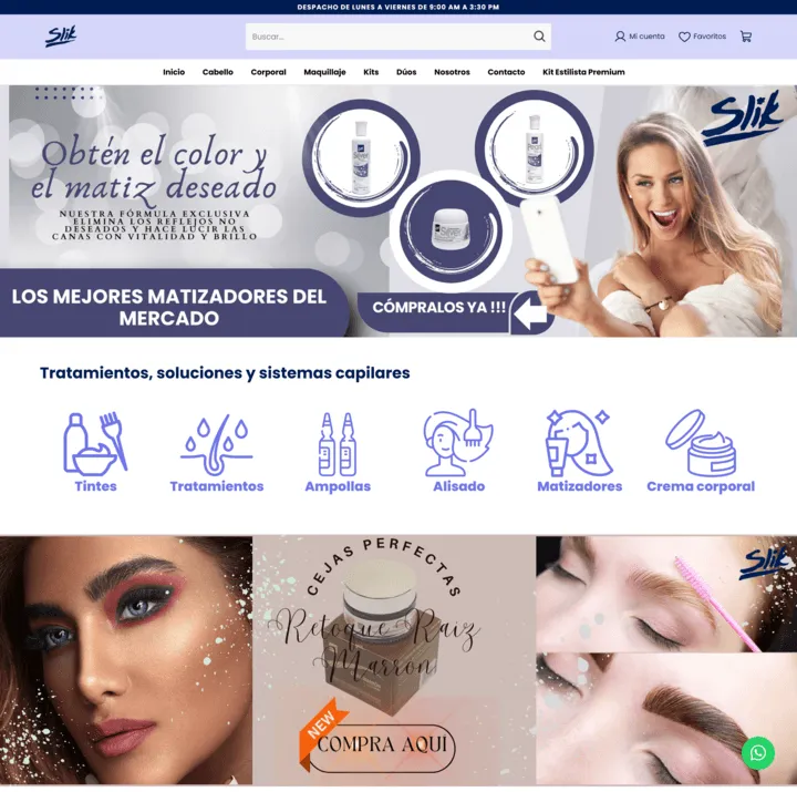 Tienda online de Slik